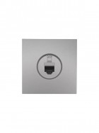 Розетка компьютерная 1-мест. СП ZIMA IP20 сер. матов. LEZARD 704-7488-140