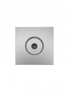 Розетка ТВ оконечная СП ZIMA IP20 сер. матов. LEZARD 704-7488-130