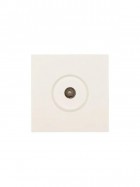 Розетка ТВ оконечная СП ZIMA IP20 слон. кость LEZARD 704-9088-130