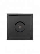 Розетка ТВ оконечная СП ZIMA IP20 черн. бархат LEZARD 704-4288-130