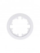 Рамка 1-м OSEN горизонт. круглая бел. LEZARD 744-0200-146