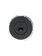 Розетка компьютерная СП OSEN RJ45 кат.6 механизм черн. бархат LEZARD 743-4288-140