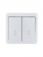 Переключатель проходной 2-кл. 2п ОП Viola 10А IP20 бел. LEZARD 751-0200-106