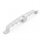 Держатель труб d20мм для прямого монтажа двусторон. на 8 мест сер. (уп.20шт) Промрукав PR13.03293