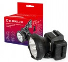 Фонарь налобный аккумуляторный LED 5365 (220В 5LED 2 режима; черн.) Ultraflash 11648