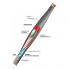 Муфта кабельная соединительная 1кВ ПСТб(тк) 5х(35-50мм) с болтовыми соединителями Нева-Транс Комплект 22010022