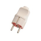 Вилка электрич. с заземл. UPS бел. LEZARD 715-0501-605