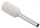 Наконечник-гильза изол. НГИ2 0.75-10 бел. (уп.100шт) ИЭК UTE10-D2-1-100