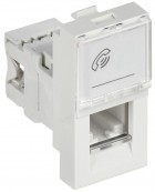 Механизм розетки телеф. ПРАЙМЕР 1мод. RJ11 кат. 3 IEK CKK-40D-RT1-K01