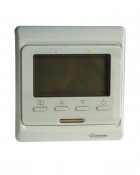 Термостат программируемый ST-16 (HW-500; RTC 51.716; R51XT; ETT-1) 3.6кВт 16А для теплых полов датчик пола; датчик воздуха бел. EXTHERM ST16