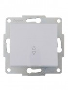 Механизм переключателя проходного 1-кл. 1п СП Karina 10А IP20 бел. LEZARD 707-0288-105