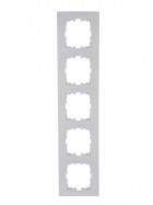 Рамка 5-м Karina горизонт. бел. LEZARD 707-0200-150