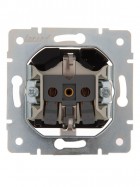 Механизм розетки 1-м СП Karina 16А с заземл. + USB разъем крем. LEZARD 707-0388-181