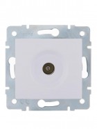 Механизм розетки оконечной TV СП Karina бел. LEZARD 707-0288-130