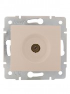 Механизм розетки оконечной TV СП Karina крем. LEZARD 707-0388-130