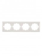 Рамка 4-м Mira горизонт. бел. LEZARD 701-0200-149