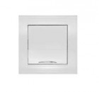 Выключатель 1-кл. СП Бриллиант 10А IP20 с подсветкой бел. UNIVersal 7947397