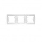 Рамка 3-м Бриллиант горизонт. бел. UNIVersal 7947489
