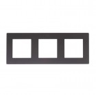 Рамка 3-м Simon24 графит 2400630-038