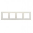 Рамка 4-м Simon24 алюм. 2400640-033