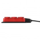 Удлинитель силовой UK-3e-3x1.5-10m-IP44(KG) с заземлением 3 розетки каучук 10м КГ 3х1.5кв.мм IP44 Эра Б0057580