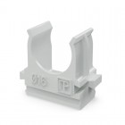 Держатель для труб (клипса) d16мм полистирол Промрукав PR.02716