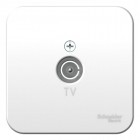 Розетка телевизионная TV ОП Blanca коннектор с изолир. пластиной бел. SE BLNTA000011