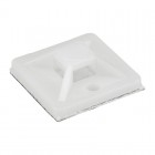 Площадка самоклеящаяся 20х20мм бел. (уп.100шт) Rexant 07-2020