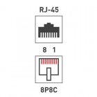Переходник сетевой LAN гнездо 8Р8С (RJ-45)-гнездо 8Р8С (RJ-45) Rexant 06-0111-A