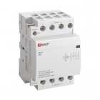 Контактор модульный КМ 63А 4NО (3 мод.) EKF km-3-63-40