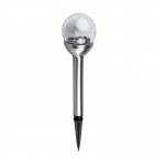 Светильник светодиодный садовый SLR-S05 IP44 стекло мультицвет с колышком на солнечн. батарее ФАZА 5033382