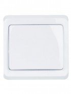 Выключатель 1-кл. СП Вега 10А IP20 ВС10-1-0-ВБ бел. IEK EVV10-K01-10-DM