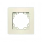 Рамка 1-м Афина сл. кость (ivory) Universal A0053-I