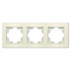 Рамка 3-м Афина универс. сл. кость (ivory) Universal A0045-I