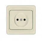 Розетка 1-м СП Валери 16А сл. кость UNIVersal Б-В0022