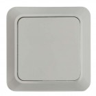 Выключатель 1-кл. ОП Bolleto 10А IP20 7021 бел. ASD / IN HOME 4680005959747
