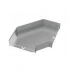 Угол для лотка горизонтальный 90град. 300х100 сталь 1мм 