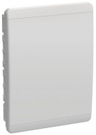 Корпус пластиковый ЩРВ-П-54 IP41 бел. дверь TEKFOR IEK TF5-KP13-V-54-41-K01-K01