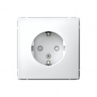 Розетка ArtGallery 16А с заземл. защ. шторки механизм бел. SE GAL000145