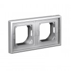 Рамка 2-м ArtGallery IP44 алюм. SE GAL440302