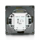 Выключатель 1-кл. ArtGallery (сх. 1а) 10AX с подсветкой механизм шампань SE GAL000513