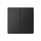 Выключатель 2-кл. ArtGallery (сх. 5) 10AX механизм базальт SE GAL001451