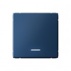 Выключатель 1-кл. ArtGallery (сх. 1а) 10AX с подсветкой механизм аквамарин SE GAL001113