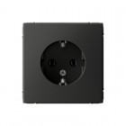 Розетка ArtGallery 16А с заземл. механизм базальт SE GAL001443