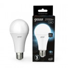 Лампа светодиодная Black 22Вт A70 4100К нейтр. бел. E27 2000лм GAUSS 102502222