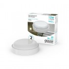 Светильник светодиодный LED круглый 12Вт 4000К IP65 Gauss 126411212