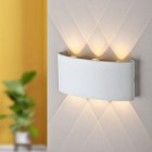 Светильник WL12 WH декор. подсветка светодиод. 6х1Вт IP54 бел. ЭРА Б0034610