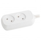 Колодка удлинителя KX-2 2-м без зазeмл. ЭРА Б0028330