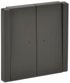 Выключатель 2-кл. СП FORTE&PIANO 10А FP306 с индикацией сер. IEK FP-V20-1-10-1-K03