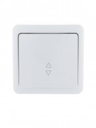 Переключатель проходной 1-кл. 1п ОП Viola 10А IP20 бел. LEZARD 751-0200-105